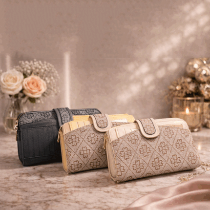 Trendy printed wallet